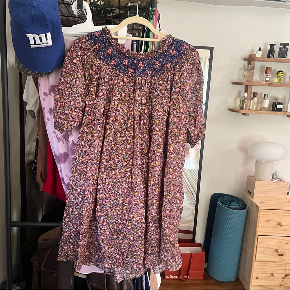 Doen floral mini dress S